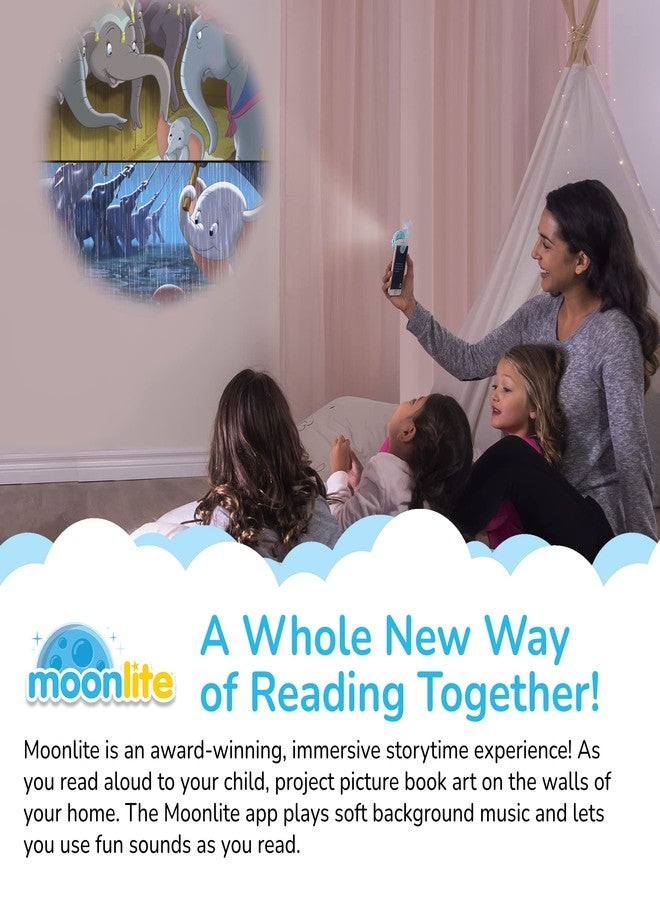 Moonlite Storytime - Disney's Dumbo Storytime Disc - A Magical Way to Read Together - Projector Not Included - Digital Story w/ Sound FX - Learning Gifts for Kids Ages 1 Year & Up - Image 3
